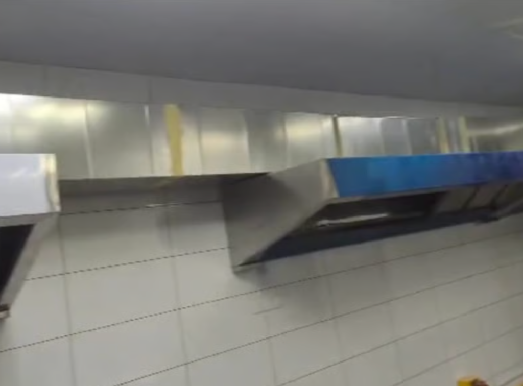 Kitchen Hood Installation